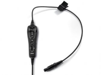 BOSE A20® HEADSET CABLE - 6-PIN LEMO PLUG STRAIGHT CORD ELECTRET MIC - WITH BLUETOOTH